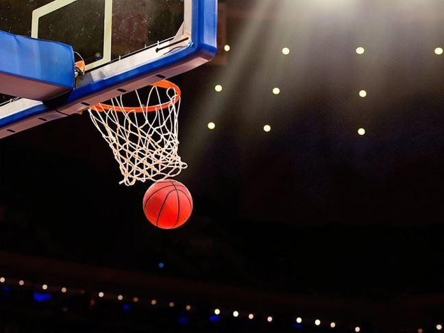 What is the regulation height of a basketball hoop?