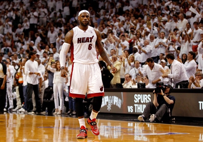 LeBron James played for Miami Heat