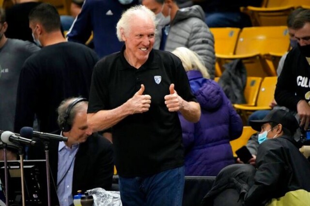 
"Bill Walton, legendary Basketball Hall of Famer and two-time champion, remembered for his impact on both college and professional basketball."